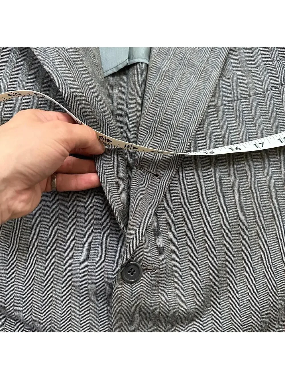 1960s 1970s Brown Striped Sport Jacket VTG Mens Suit 41 33x27 Rockabilly Wool